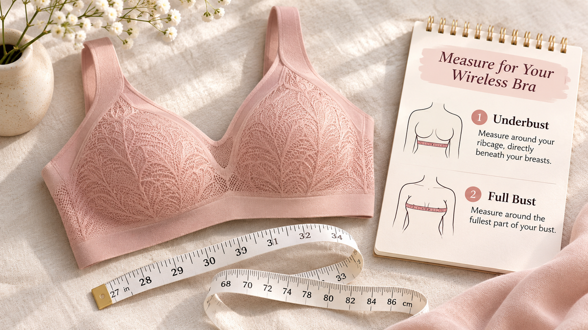 How to Measure for a Wireless Bra at Home