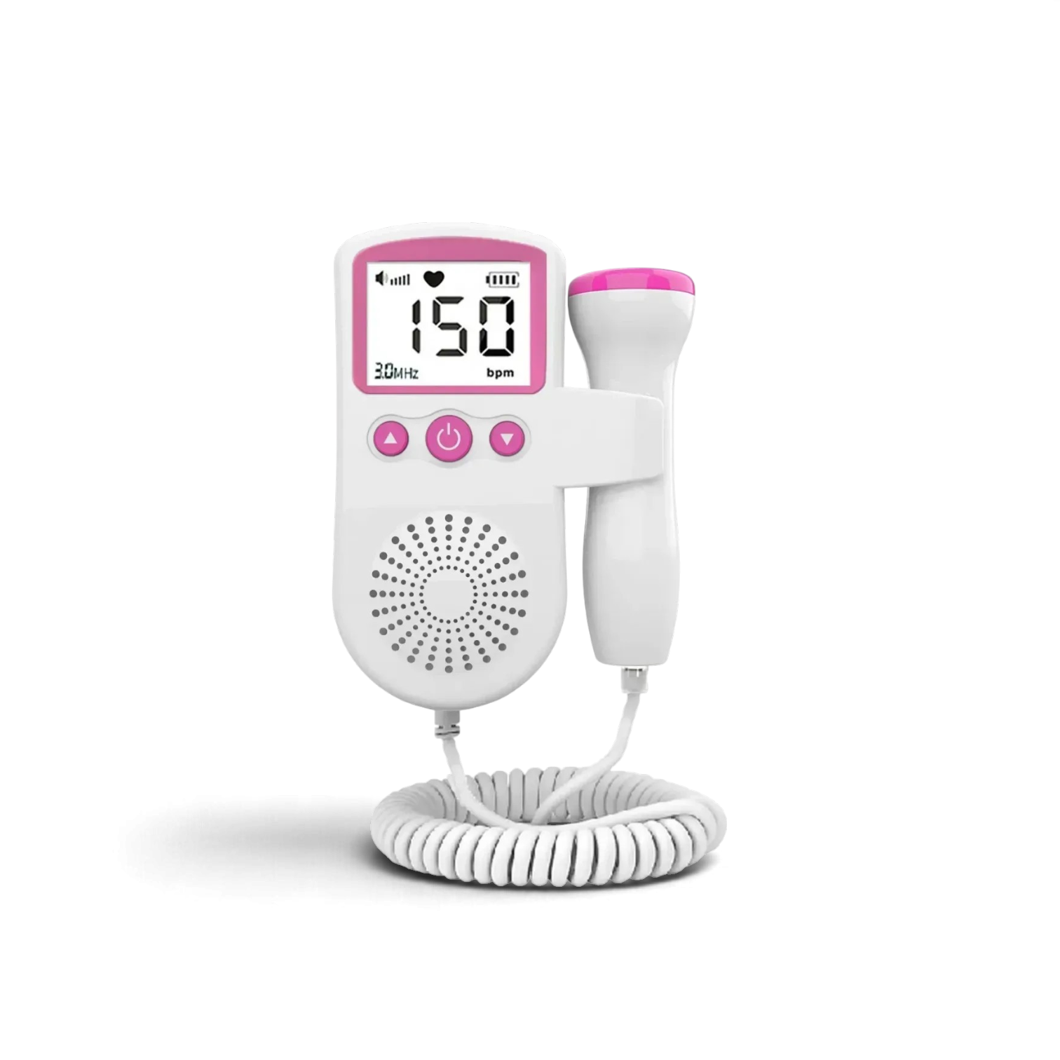 Doppler Fetal Heart Rate Monitor - Pink