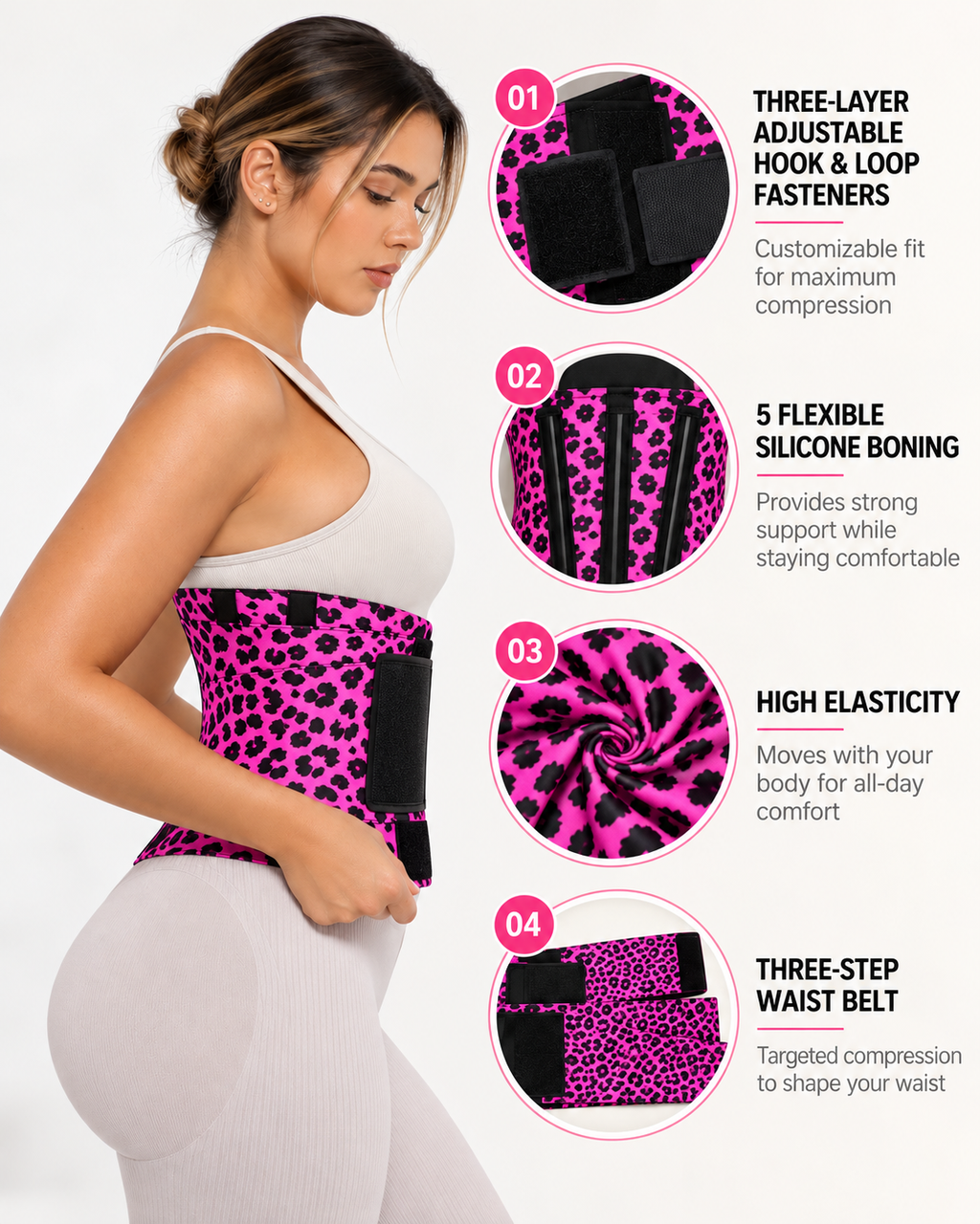 Adjustable Waist Training Belt
